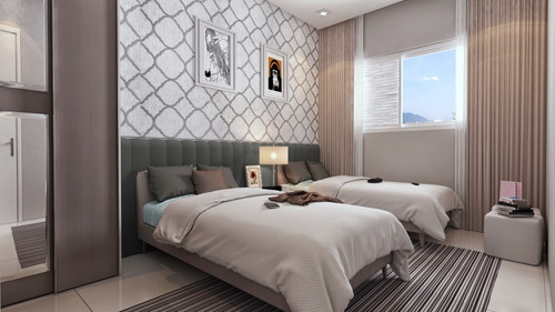 Imagem 7 de 20 de Lançamento Frente Ao Mar Com 2 Dormitórios, 2 Vagas, Sacada Gourmet, Lazer Completo, Alto Padrão, Em Praia Grande No Jardim Real Próximo Ao Flòrida!!! - Ap00561 - 70506222
