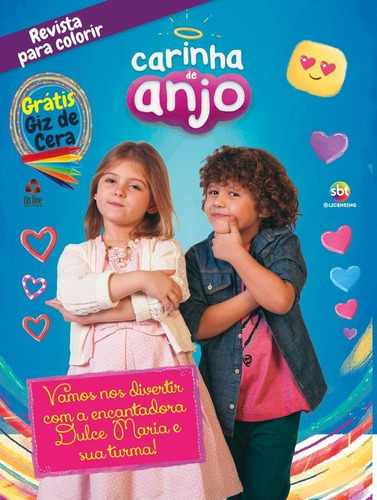 Livro: Carinha De Anjo - Revista Para Colorir, De Tvsbt Canal 4 De Sao Paulo S/a. Série Indefinido, Vol. 1. On Line Editora, Capa Mole, Edição 1 Em Português, 2020
