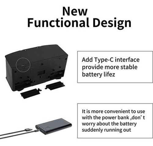 Usb/eléctrico Nuevo Barajador De 6 Capas