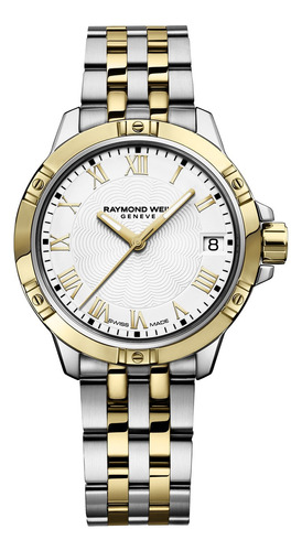 Reloj Casual De Acero Inoxidable De Cuarzo Raymond Weil Para