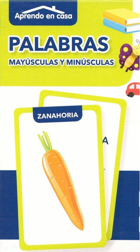 Palabras : Mayusculas Y Minusculas ( Flash Cards ) - Xx Xx