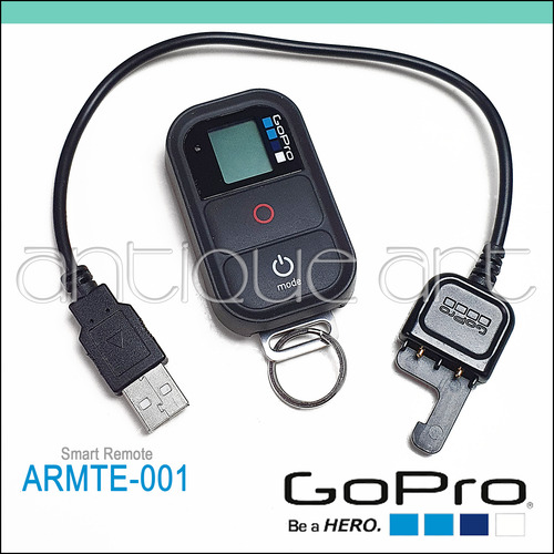 A64 Smart Remote Control Gopro Armte-001 Wi-fi Hero7 6 5 4 3 (Usado)