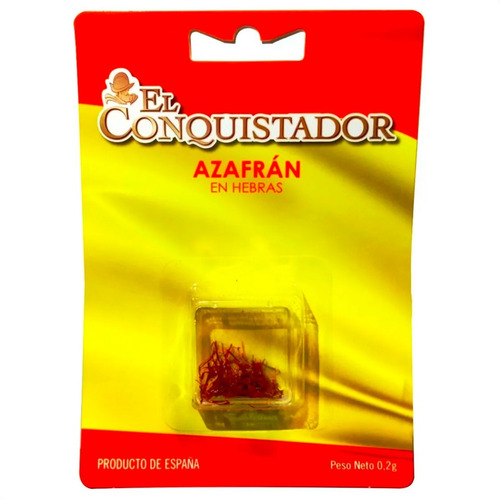 Imagen 1 de 5 de Azafran En Hebras El Conquistador - Origen España