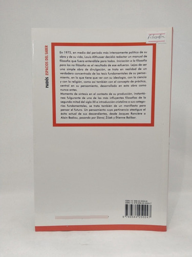 Iniciacion La Filosofia Para Los No Filosofos (Usado)