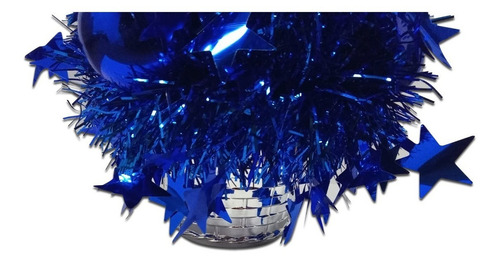 Arbol De Navidad Decorado Pino Color Fiestas Pettish Online Color Azul