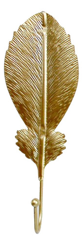 Ganchos De Hierro Fundido Percha De Pared Llave Oro A 4cm
