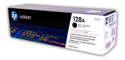 Toner Hp 128a Negro Laserjet Ce320a 2000pg
