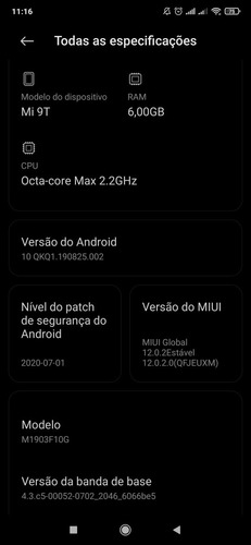 Xiaomi Mi 9t - 64gb De Memória E 6gb De Ram
