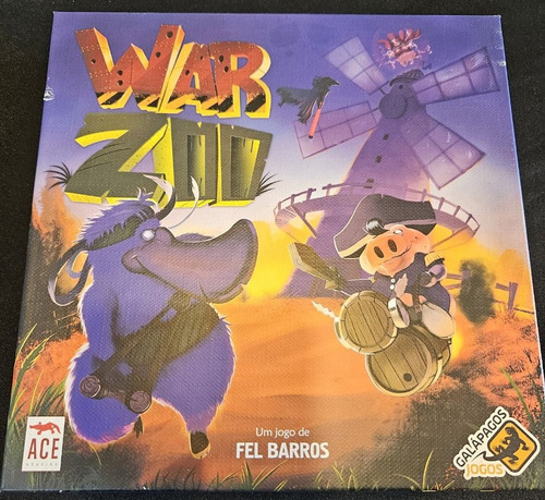 Jogo De Tabuleiro War Zoo - 2 A 4 Jogadores