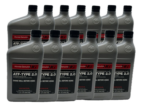 13 Pack Atf Type 2.0 Honda Transmision Automatica Xat 10 Vel