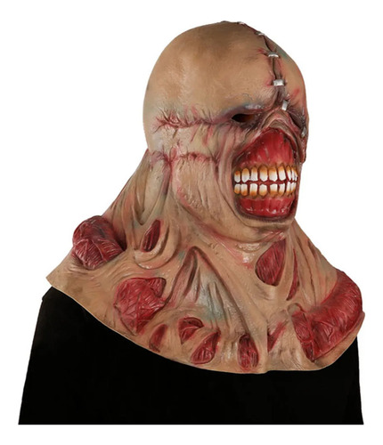 Máscara Aterradora De Látex Con Forma De Tirano De Halloween