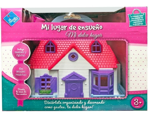 Imagen 1 de 7 de Casa Casita Muñeca Muebles Figuras Toy New Cod 6315 Bigshop