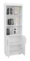 Comprar Combo 2 Bibliotecas Estantes Puertas Diseño Melamina Colores