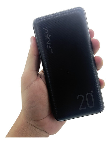 Carregador Inova Kv-p203 Usb Portátil Com Cabo Carregamento