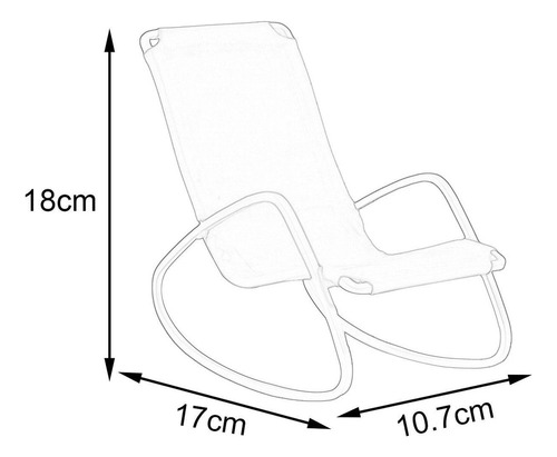 Sillón Para Casa De Muñecas A Escala 1/6, Figura Verde