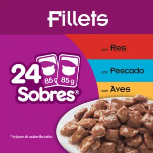 Alimento Para Gato Whiskas 48 Pzas De 85 G