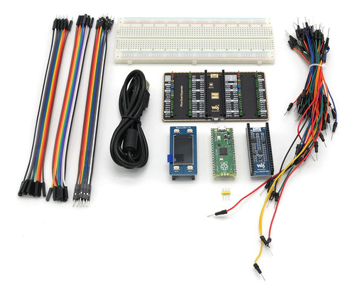 Kit Evaluacion Raspberry Pi Pico B + Lcd Color Sensor Imu