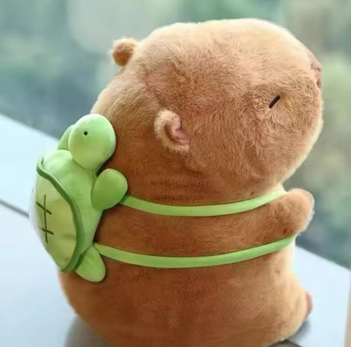 Peluche Capybara Súper Gigante Carpincho 80 Cm Carpincho 80 Cm