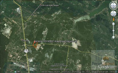 Imagem 5 de 8 de Terreno À Venda, 103929 M² Por R$ 1.039.290,00 - Novo Horizonte - Horizonte/ce - Te0115