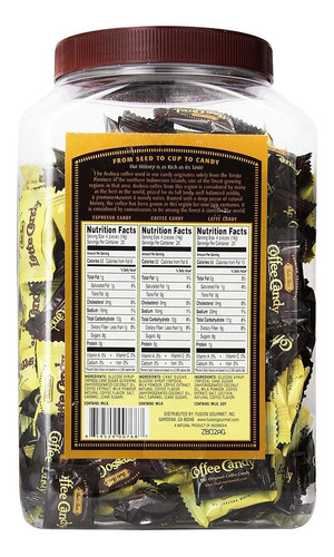 Mejor Variedad De Café Tarro Del Caramelo De Bali - 2 Lb 5 O