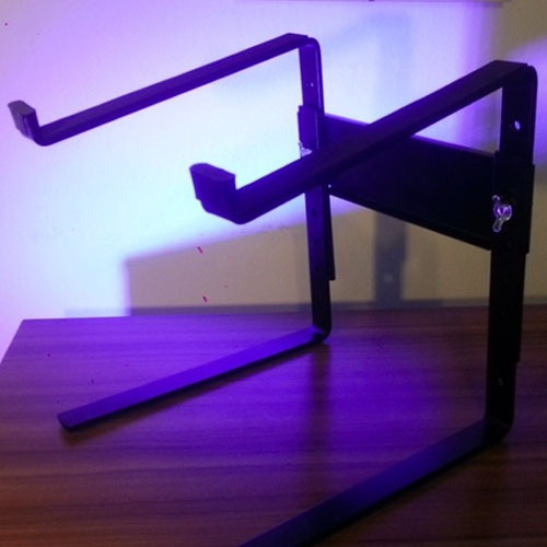 Soporte Notebook Controlador Mixer Dj Negro Pro Stands