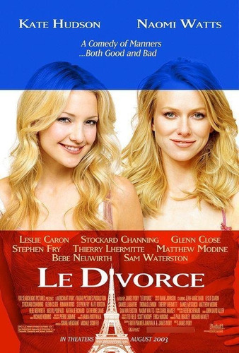 Divorcio A La Francesa Kate Hudson Naomi Watts Vhs Sin Caja