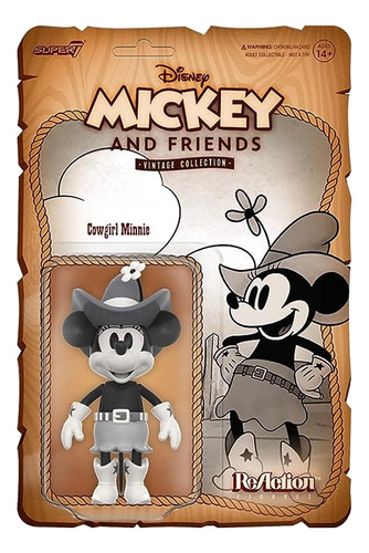 Disney Reaction Vintage Collection Cowgirl Minnie Super 7