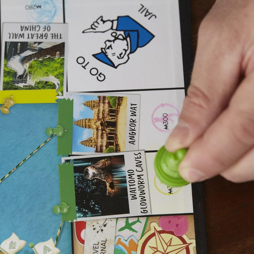 Juego De Mesa Monopoly Travel World Tour
