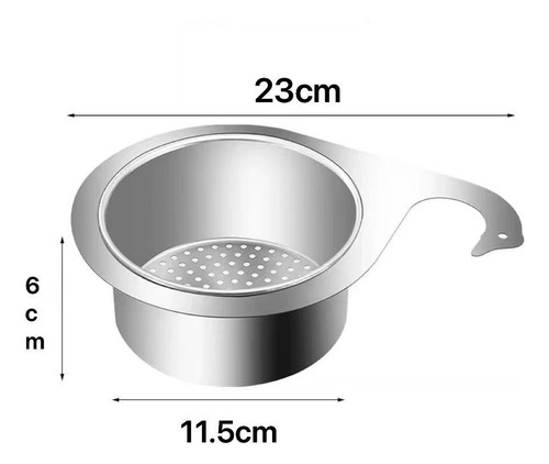 Cesta Coladora Con Forma De Cisne De Acero Inoxidable, Filtr