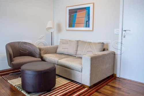 Imagem 3 de 15 de Flat No Paraíso, Com 02 Dorms, Ótima Opção Para Morar Ou Investir - Sf27239