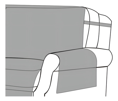 Barefoot Bungalow Willow - Funda Para Sofa, Color Natural