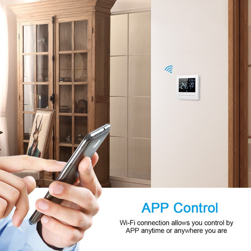 Wi-fi Smart Termostato Digital App Controlador De Temperatur
