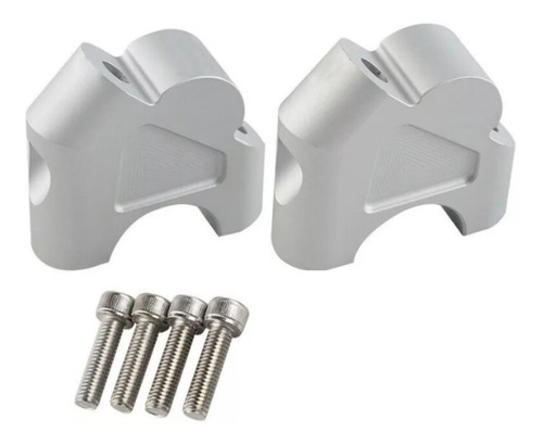 Imagen 9 de 9 de Risers Elevadores De Manillar Para Motos Bmw 1200gs Y 1250gs
