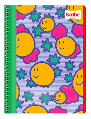 Cuaderno Profesional Scribe Mega Plus Cuadro Grande 3 Pz