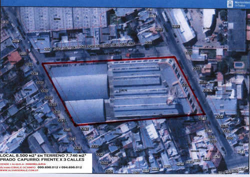 Prado: Local 8.500 M2 Frente X 3 Calles
