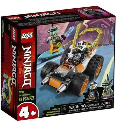 Lego Ninjago Kit De Construcción De Autos Ninja Speeder Car 