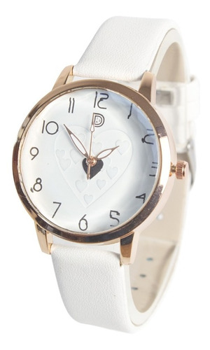 Relojes Pulseras Cuerina Para Mujer Mod. Corazón, Oferta!