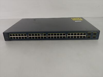 Cisco Catalyst 3560 V2 Ws-c3560v2-48ts-s 48-port Fast Ma Ttz