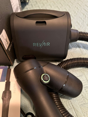 Revair Secador De Cabelo Reverso Como Aspirador Cor Preto 110v