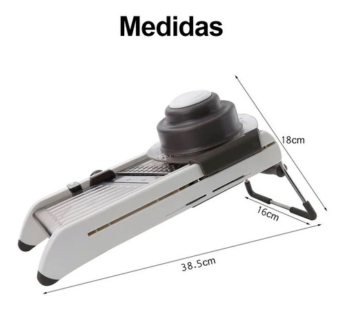 Imagen 6 de 7 de Mandolina Cortador De Vegetales Gradual 18 En 1