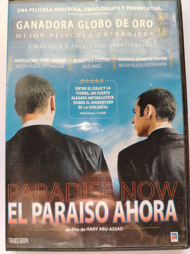 El Paraíso Ahora. Dvd Original (Usado)