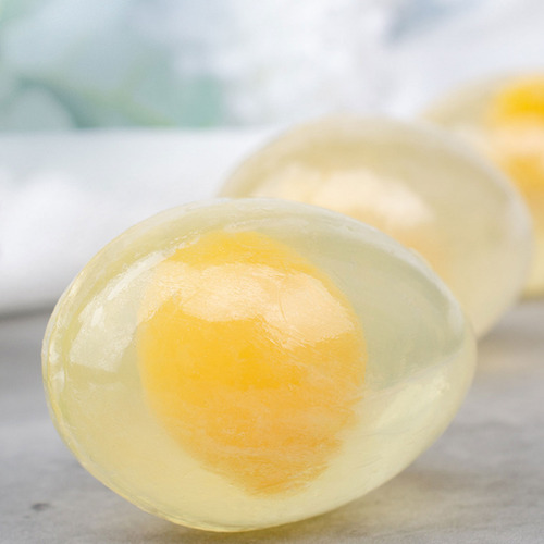 Sabonete Higiênico Lucency Soap Facial Eggs Soap 80g