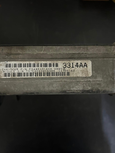 Computadora Dodge Neon 99 2.0l 04853314aa (Usado)