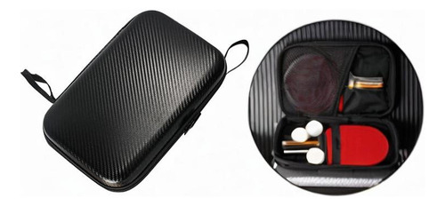 Bolsa Para Raqueta De Tenis De Mesa, Bolsa De Negro