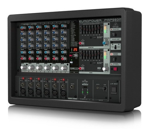 Imagen 3 de 5 de Consola Amplificada Behringer Europower Pmp560m + Envío