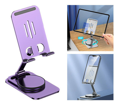 Soporte Para Teléfono Móvil Soporte Para Púrpura