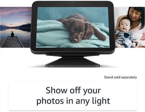 Amazon Echo Show 8, 2ª Geração, Assistente Virtual De 13 Mp, Cor Branca Branco