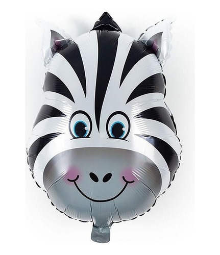 Pack 5 Globos Animales Selva Granja Chicos 35cm Metalizados