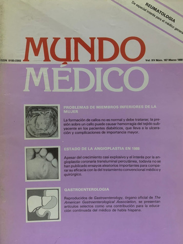 Mundo Médico - Vol Xv - Marzo 1988