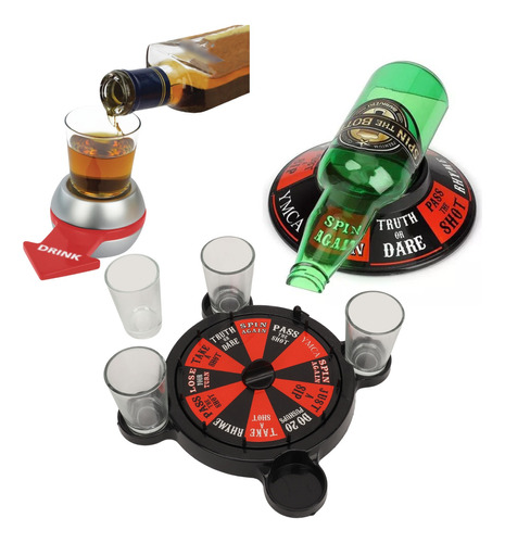 Super Pack Juegos De Ruleta Retos Shots Amigos Bar Apuestas